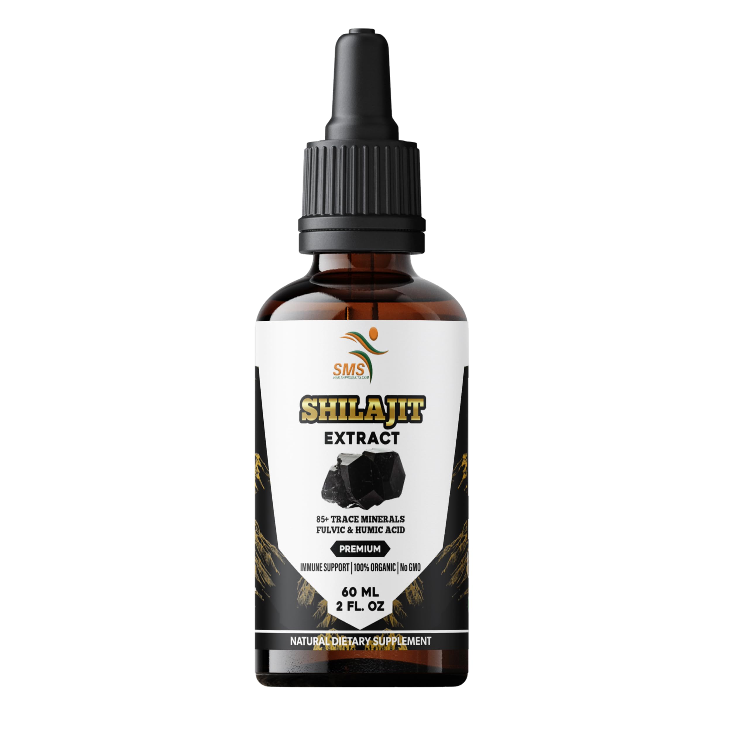 SMSHEALTHPRODUCTS.com Trace Minerals Supplement back view