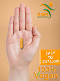 SMSHEALTHPRODUCTS.com Turmeric Supplement 50g capsule close-up