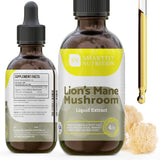 SN SMARTFIT NUTRITION Lions Mane Mushroom Liquid Extract front view