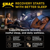 SNAC 5-HTP Daily Supplement capsules close-up