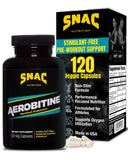 SNAC Aerobitine Nitric Oxide Capsules bottle front view