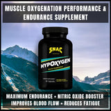 SNAC HypOxygen product on a gym bench