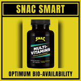SNAC Multi-Vitamins 18g side view of packaging