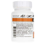Snana Liver Extract Supplement back view with nutritional information