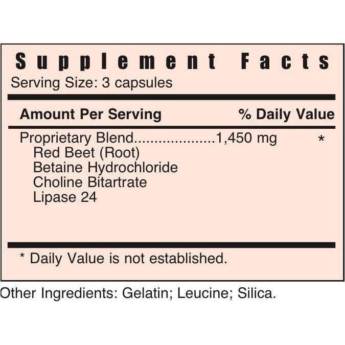 Snana Liver Extract Supplement side view of packaging