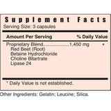 Snana Liver Extract Supplement side view of packaging