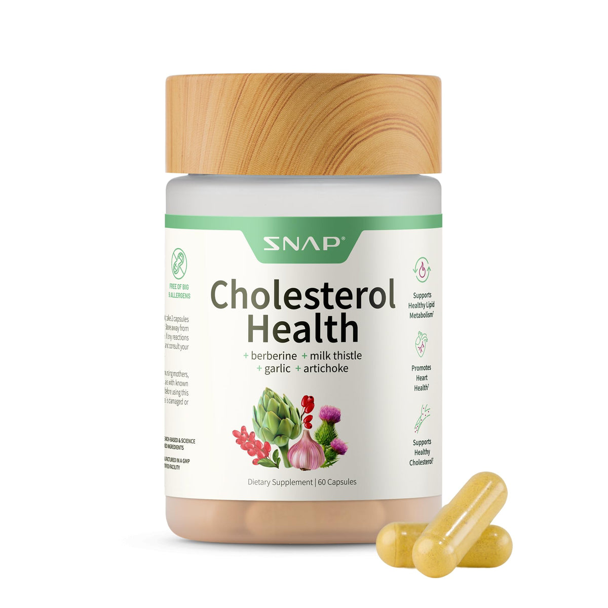 Snap Supplements Artichoke Supplement 100g front view