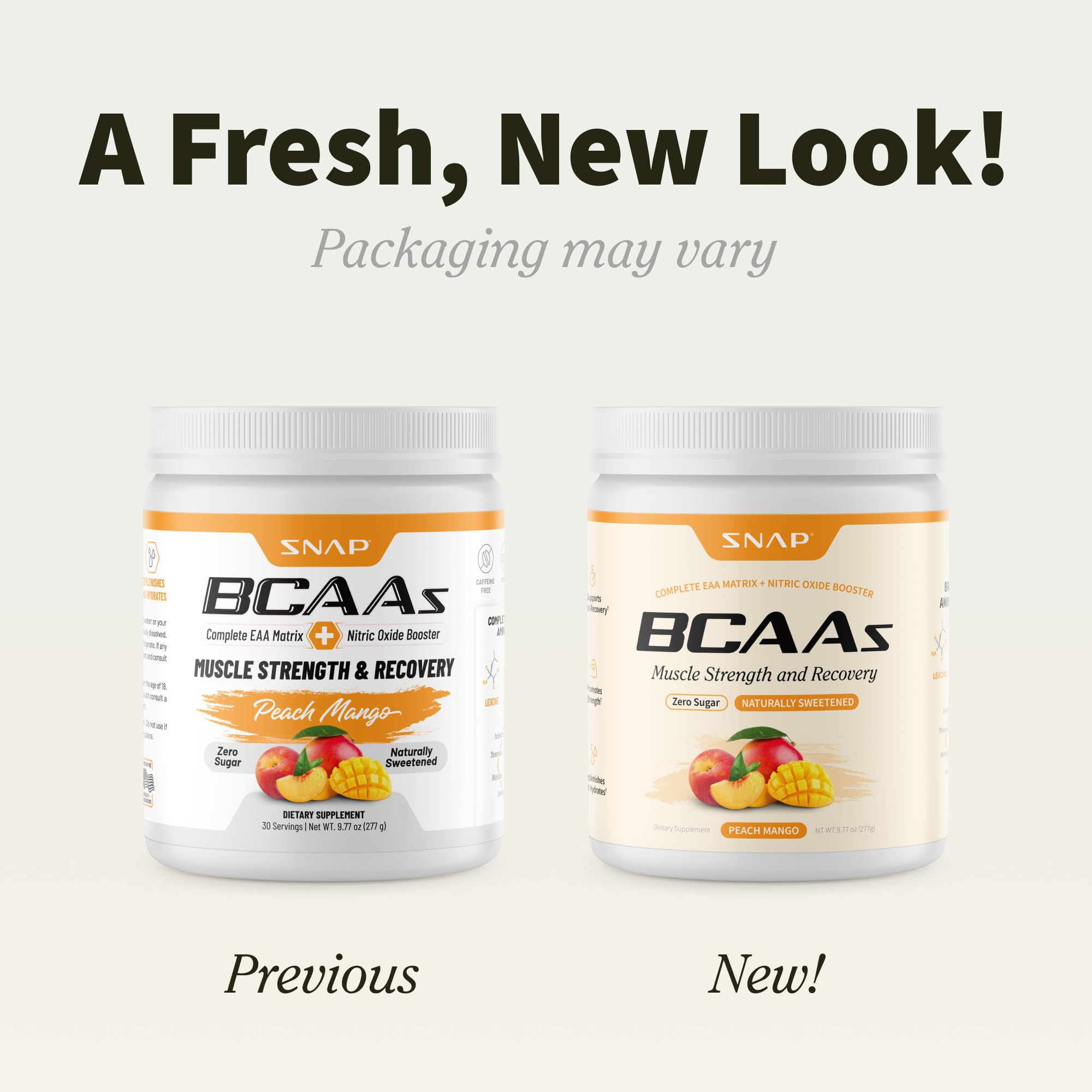 Snap Supplements BCAAs Powder on workout gear