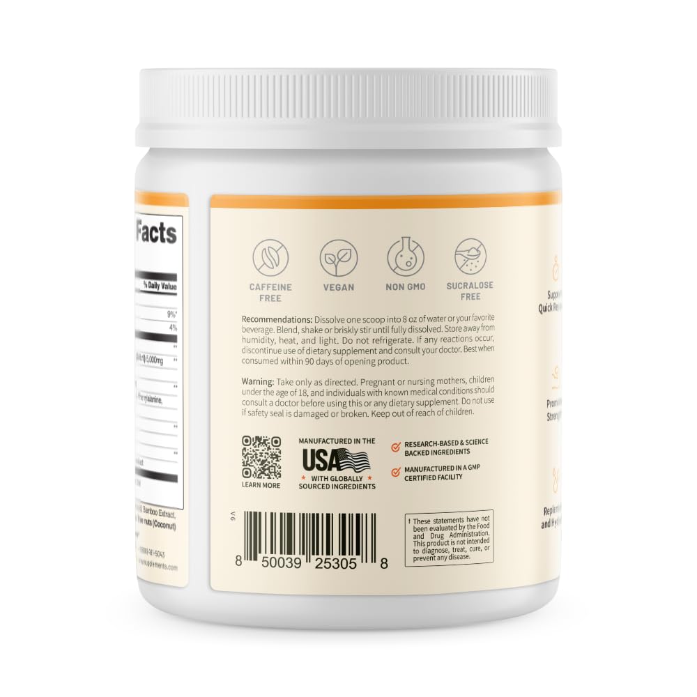 Snap Supplements BCAAs Powder with gym accessories