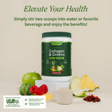 Snap Supplements Collagen Greens Superfood nutritional information