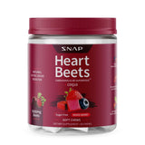 Snap Supplements Heart Beets Soft Chews packaging front view
