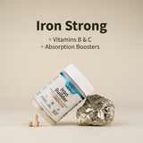 Snap Supplements Iron Support Capsules in a lifestyle setting