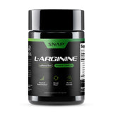 Snap Supplements L-Arginine Capsules 60 Count front view