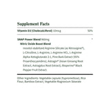 Snap Supplements L-Arginine Capsules with measuring spoon