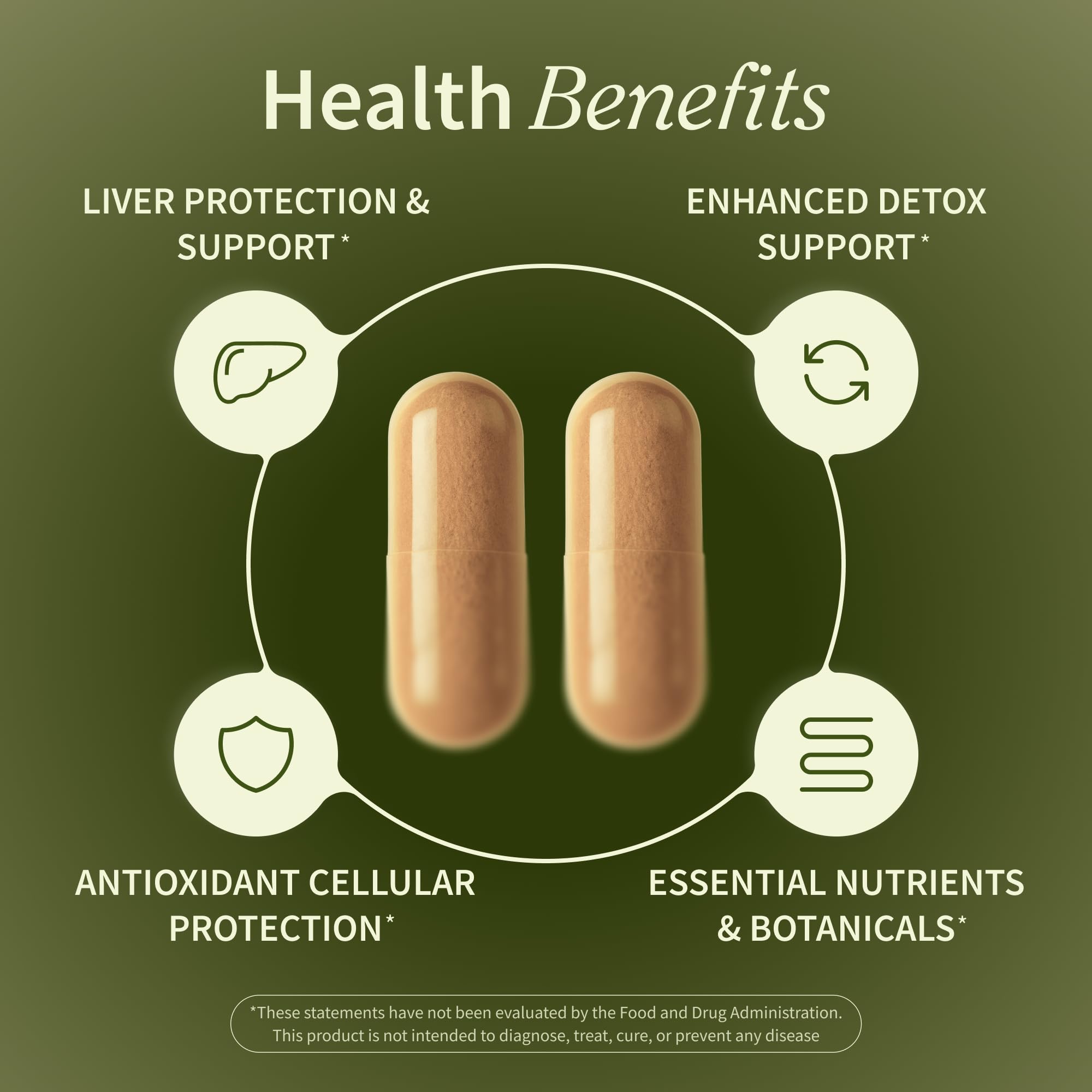 Snap Supplements Milk Thistle Liver Support Capsules ingredients list