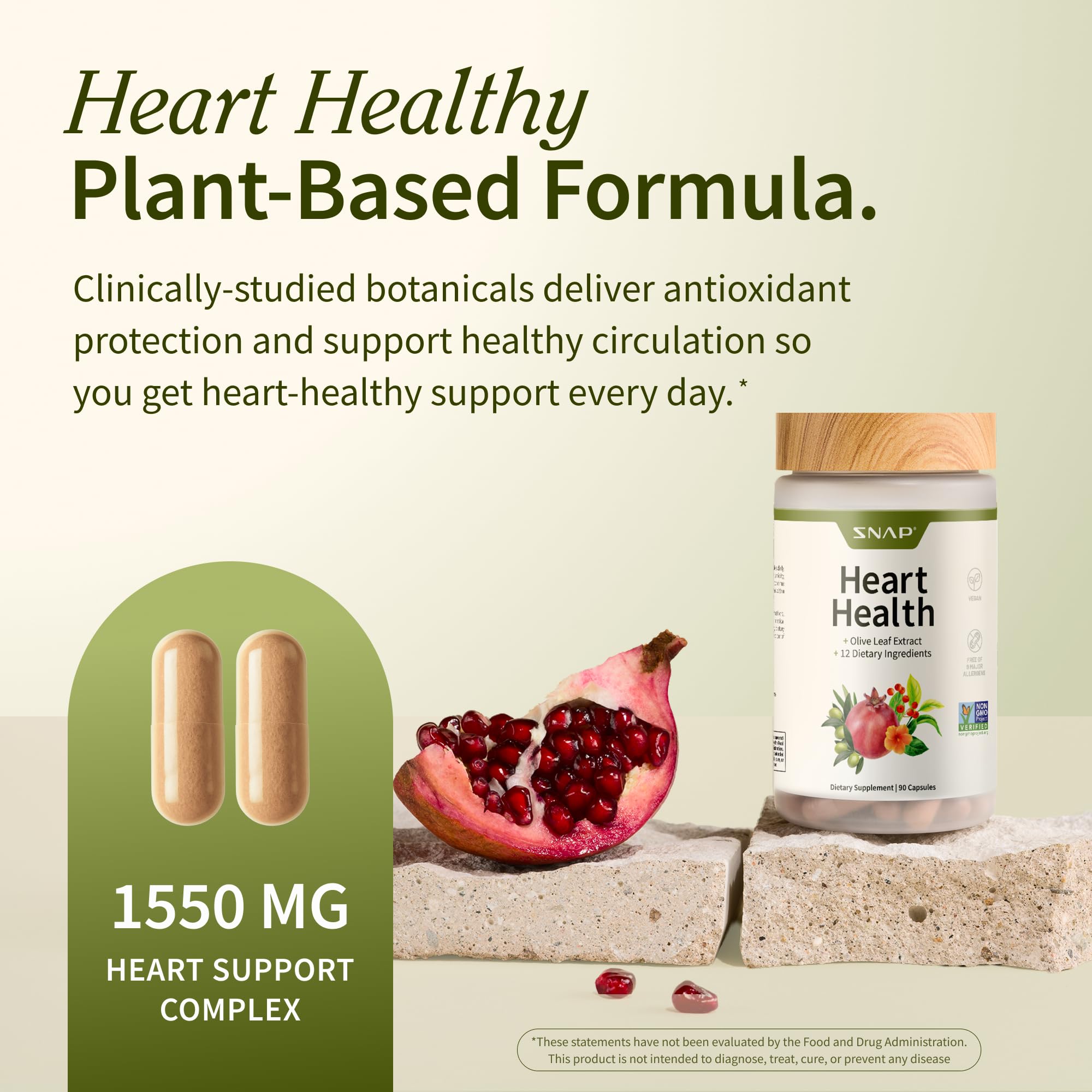 Snap Supplements Olive Leaf Extract 119g back view