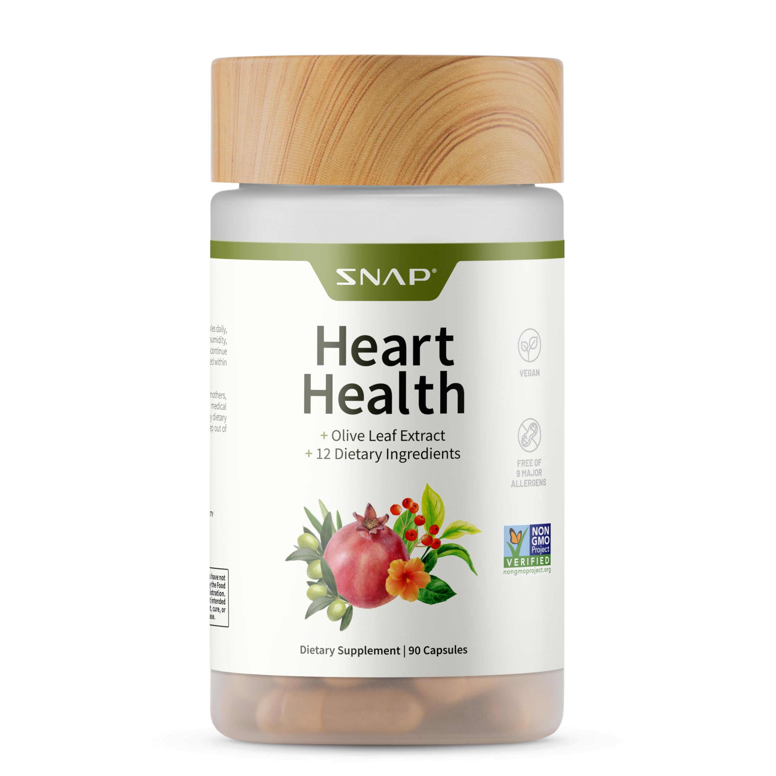 Snap Supplements Olive Leaf Extract 119g front view