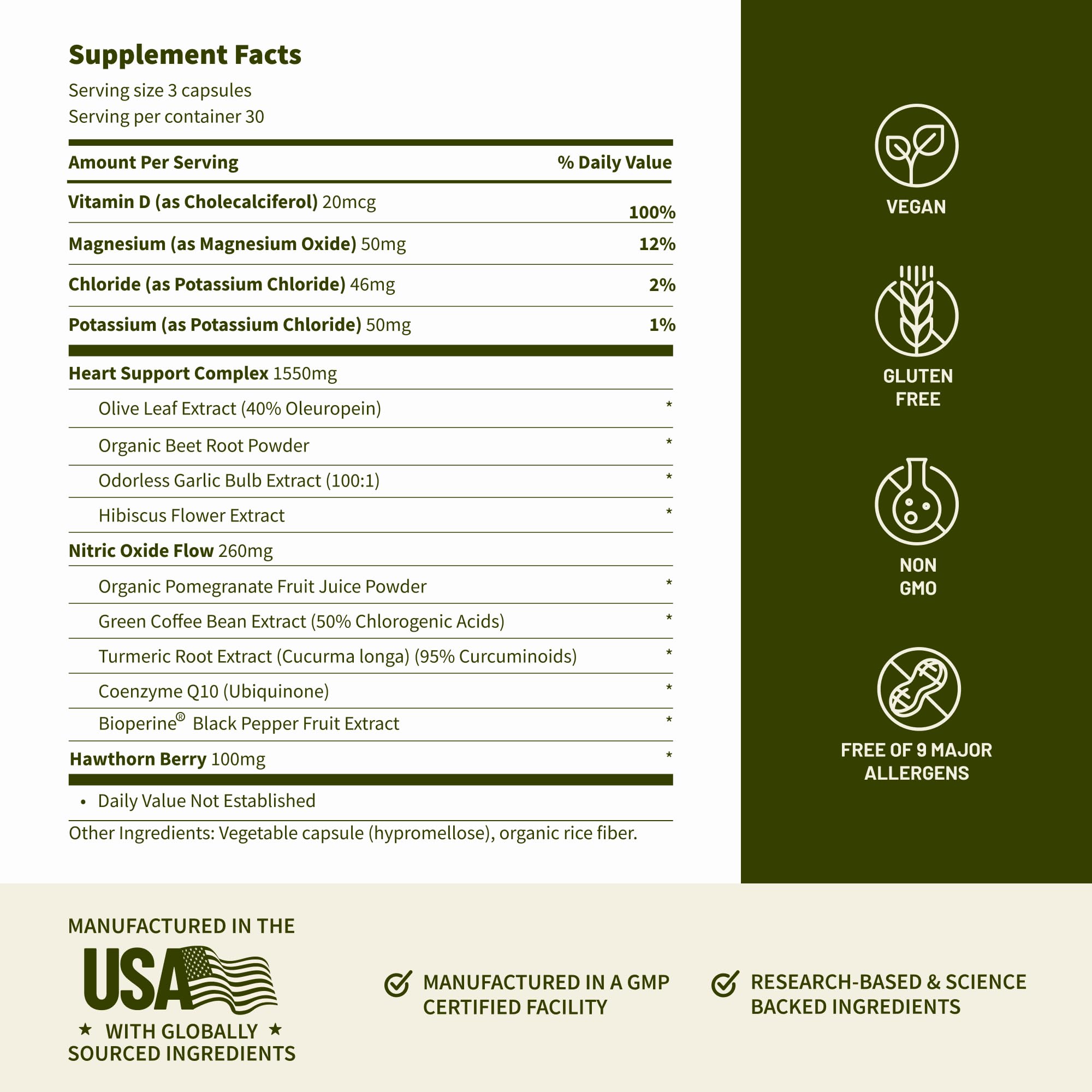 Snap Supplements Olive Leaf Extract 119g with a glass of water