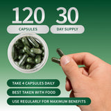 Snap Supplements Organic Spirulina & Chlorella Superfood Blend ingredients list