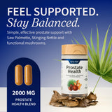 Snap Supplements Prostate Health Supplement 2000mg side view