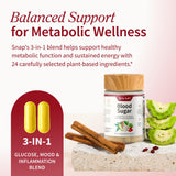 Snap Supplements Turmeric Capsules packaging side view