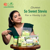 So Sweet Stevia Tablets back view with nutritional info