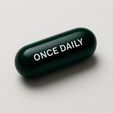 SOB+R Alcohol use Supplement bottle with a glass of water