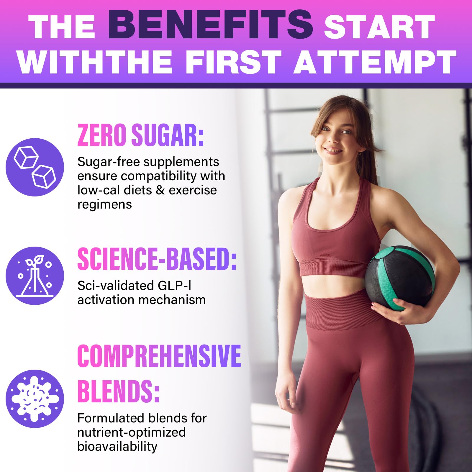 Soenihy GLP1 Supplements Powder mixed in a glass of water