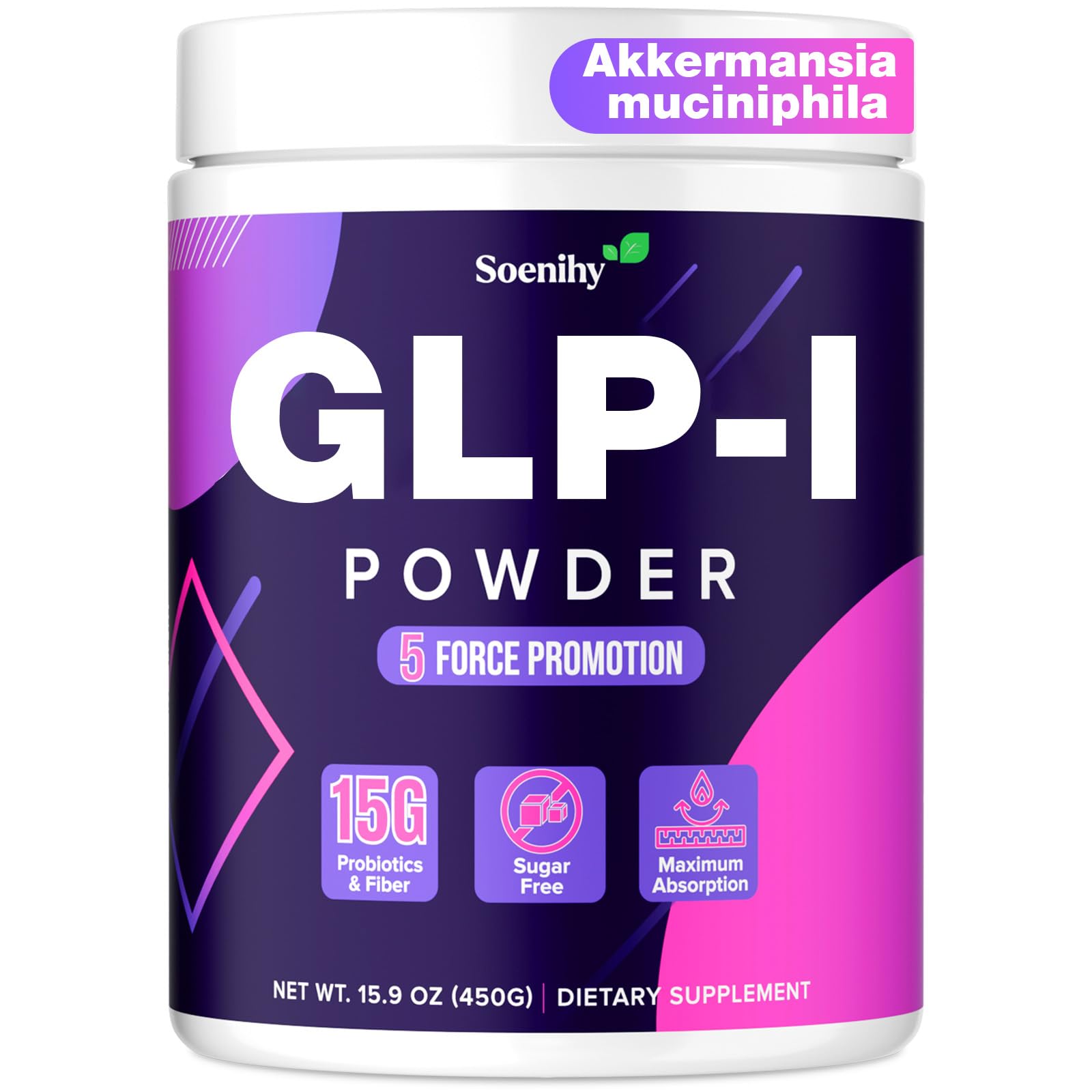 Soenihy GLP1 Supplements Powder packaging front view