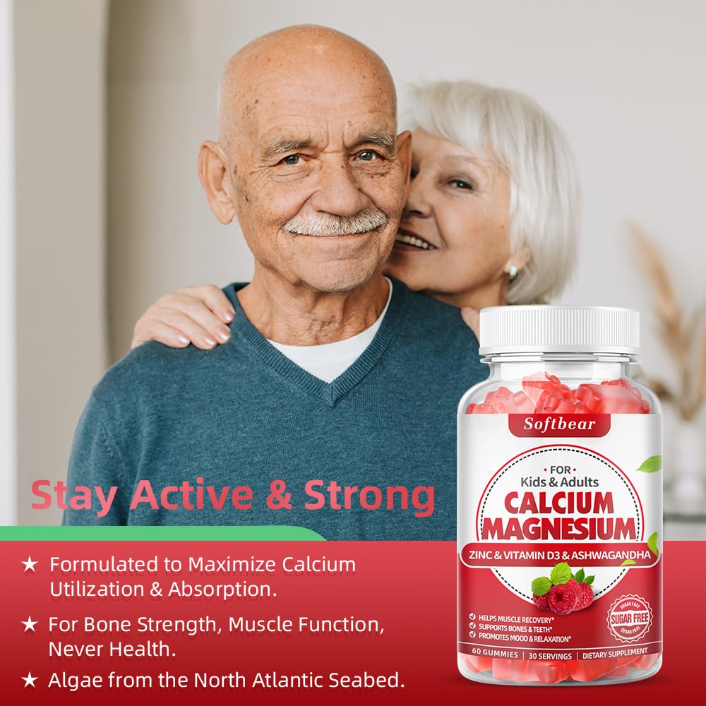 softbear Calcium Magnesium Zinc Gummies ingredients list