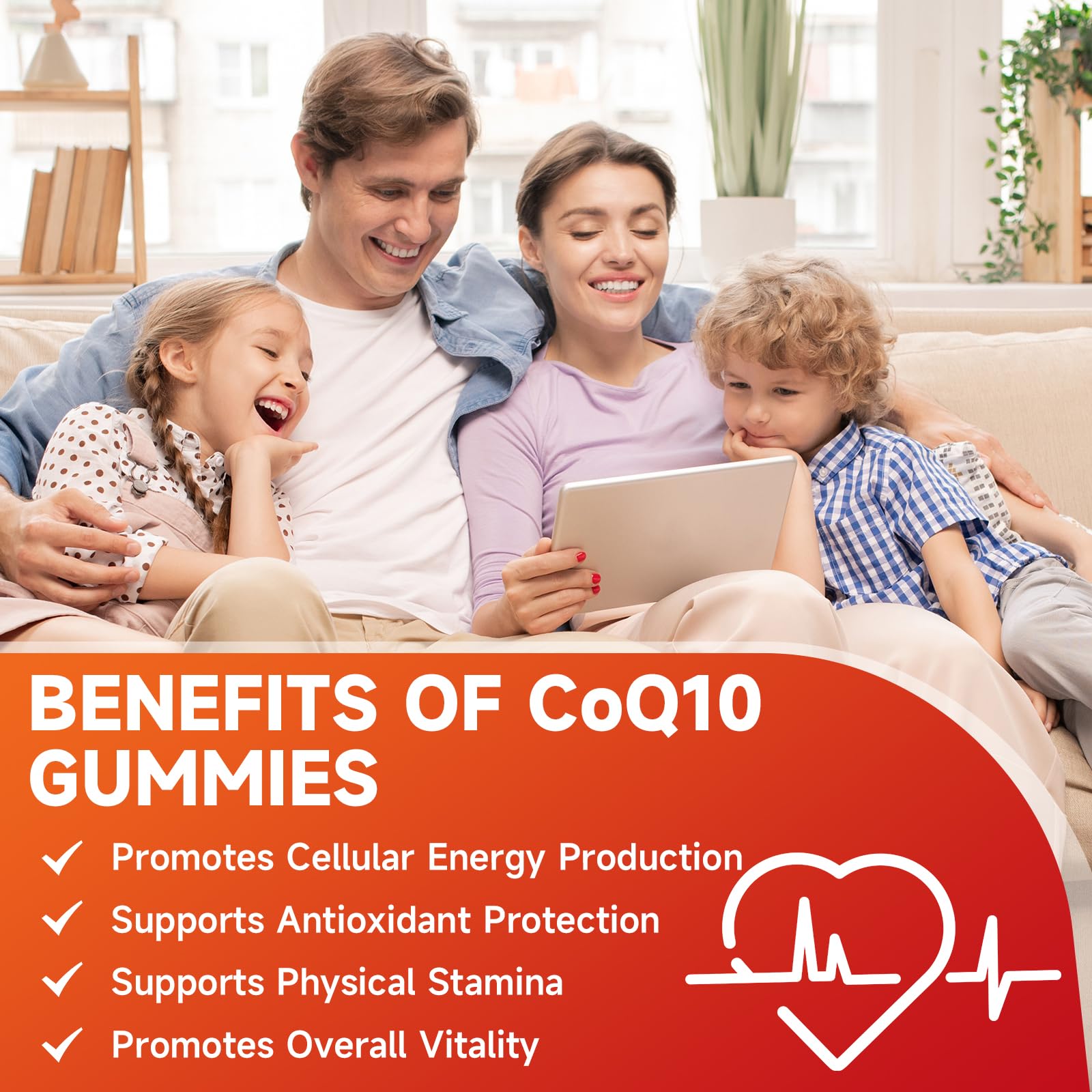 softbear CoQ10 Gummies 400mg gummies in a bowl