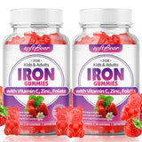 softbear Iron Supplement Gummies 65mg front view