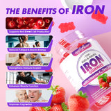 softbear Iron Supplement Gummies 65mg nutritional information