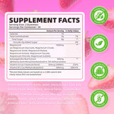 softbear Magnesium Complex Gummies 1000mg side view with gummy texture