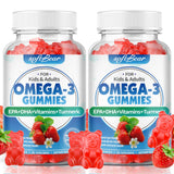 softbear Omega 3 Gummies 1200mg front view packaging