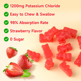 softbear Potassium Chloride Gummies on a wooden table