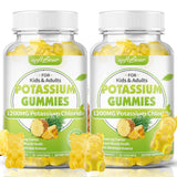 softbear Potassium Gummies 1200mg front view with natural pineapple flavour