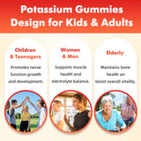 softbear Potassium Gummies 1200mg on a wooden table