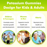 softbear Potassium Gummies close-up showing texture