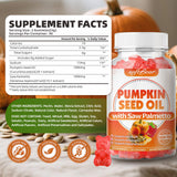 softbear Pumpkin Seed Oil with Saw Palmetto Gummies packaging