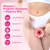 softbear Women's Probiotic Slippery Elm Gummies close-up of gummies