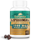 Sohahila Liposomal Spermidine Softgels 60 count front view