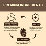 Sohahila Liposomal Spermidine Softgels bottle back view