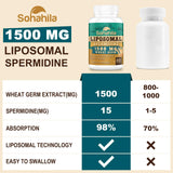 Sohahila Liposomal Spermidine Softgels nutritional information