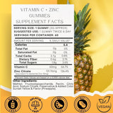 SOHM ADDS LIFE TO LIVES Vitamin C Gummies back view