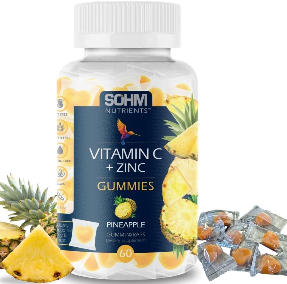 SOHM ADDS LIFE TO LIVES Vitamin C Gummies front view