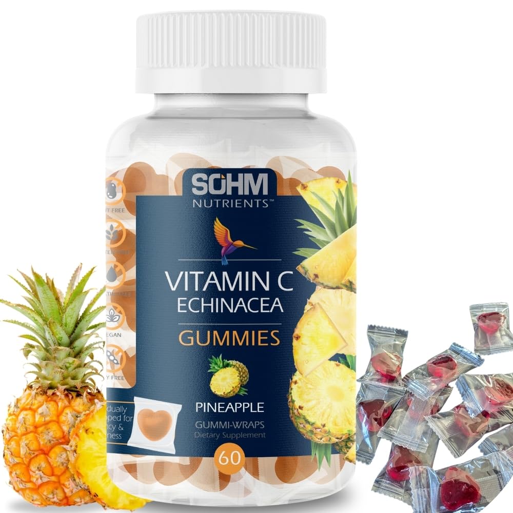 SOHM ADDS LIFE TO LIVES Vitamin C Gummies front view