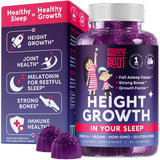 SOLACEROOT Height Growth Gummies front view with packaging