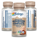 SOLARAY 8 Mushroom Complex Capsules side view