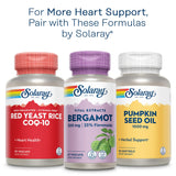 SOLARAY Activated Broccoli Seed Extract 35mg capsules on a wooden surface